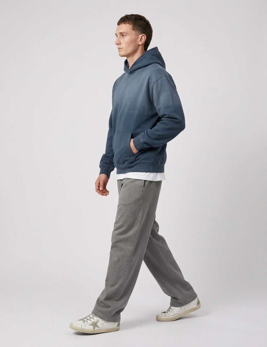 BLUE SUN FADE MOVEMENT OF PHILOSOPHY OVERSIZED